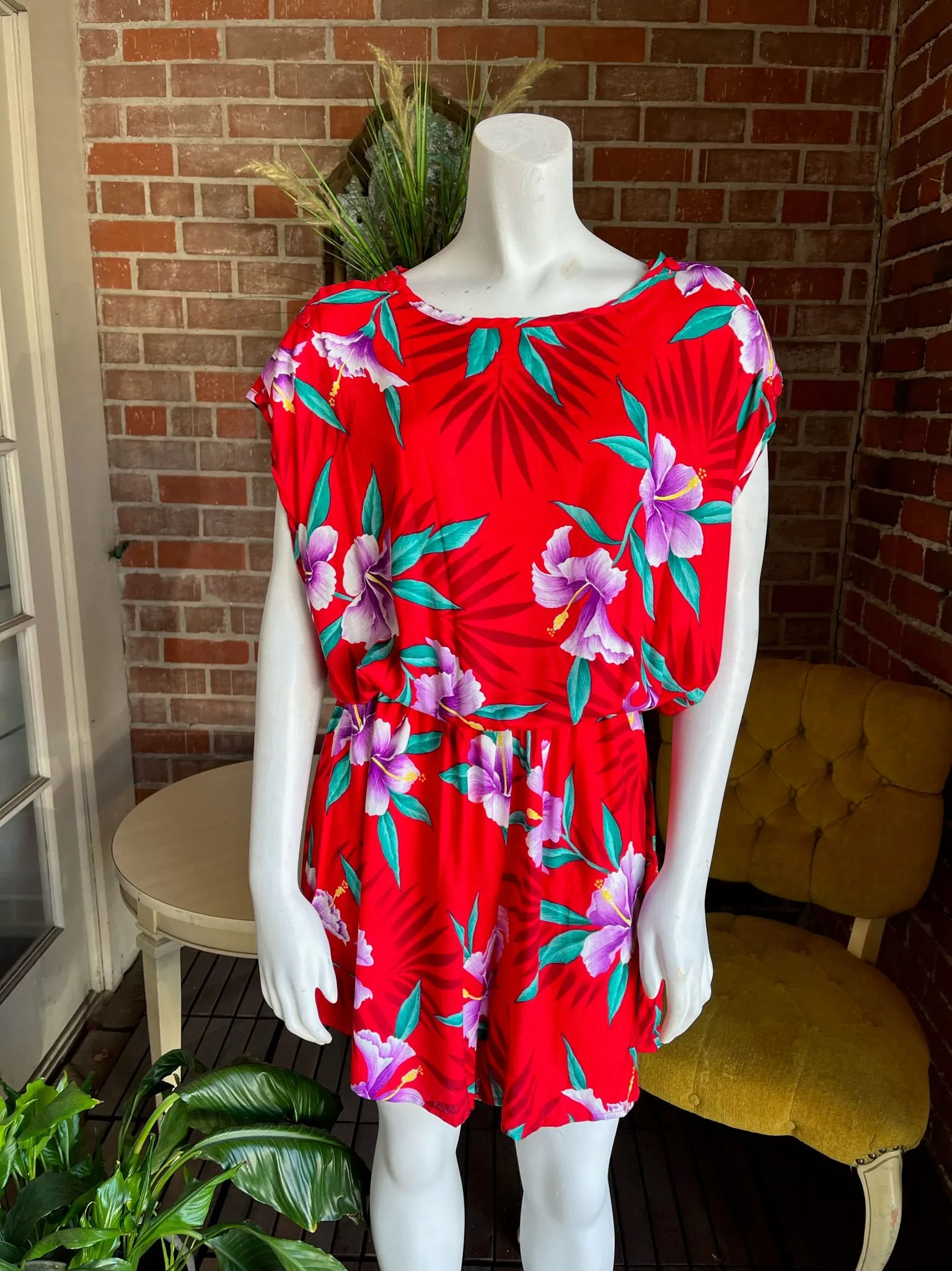 1980’s Hawaiian Romper