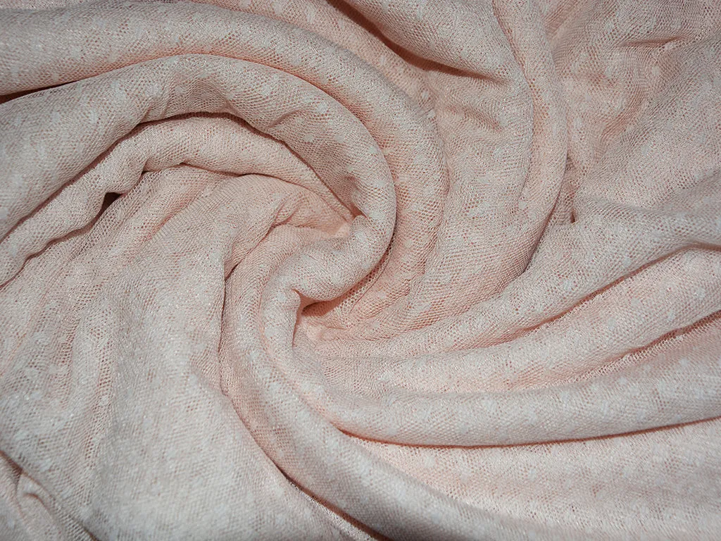 Baby Pink Plain Net Fabric (Wholesale)
