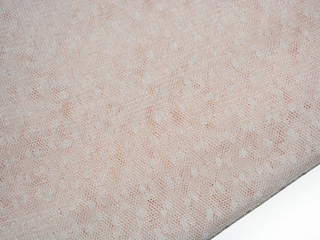 Baby Pink Plain Net Fabric (Wholesale)