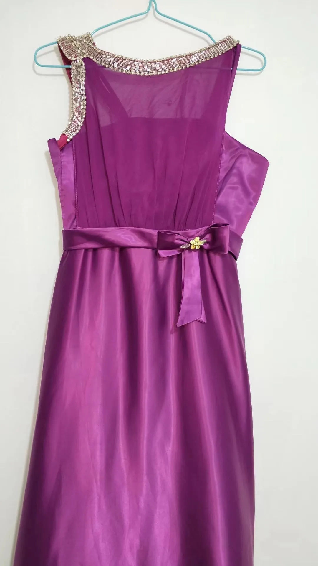 DEOTTEI Bridesmaid dresses, sleeveless slim dress