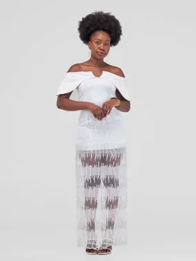 Elegant Wear Dress - White