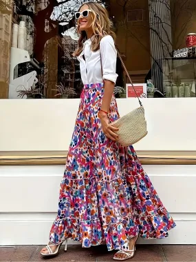 Floral Half Dress