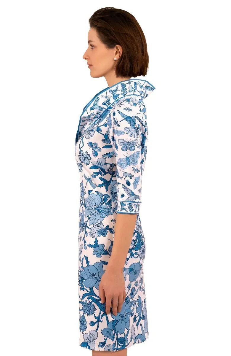 Gretchen Scott | Jersey Ruffle Neck Dress | Women's