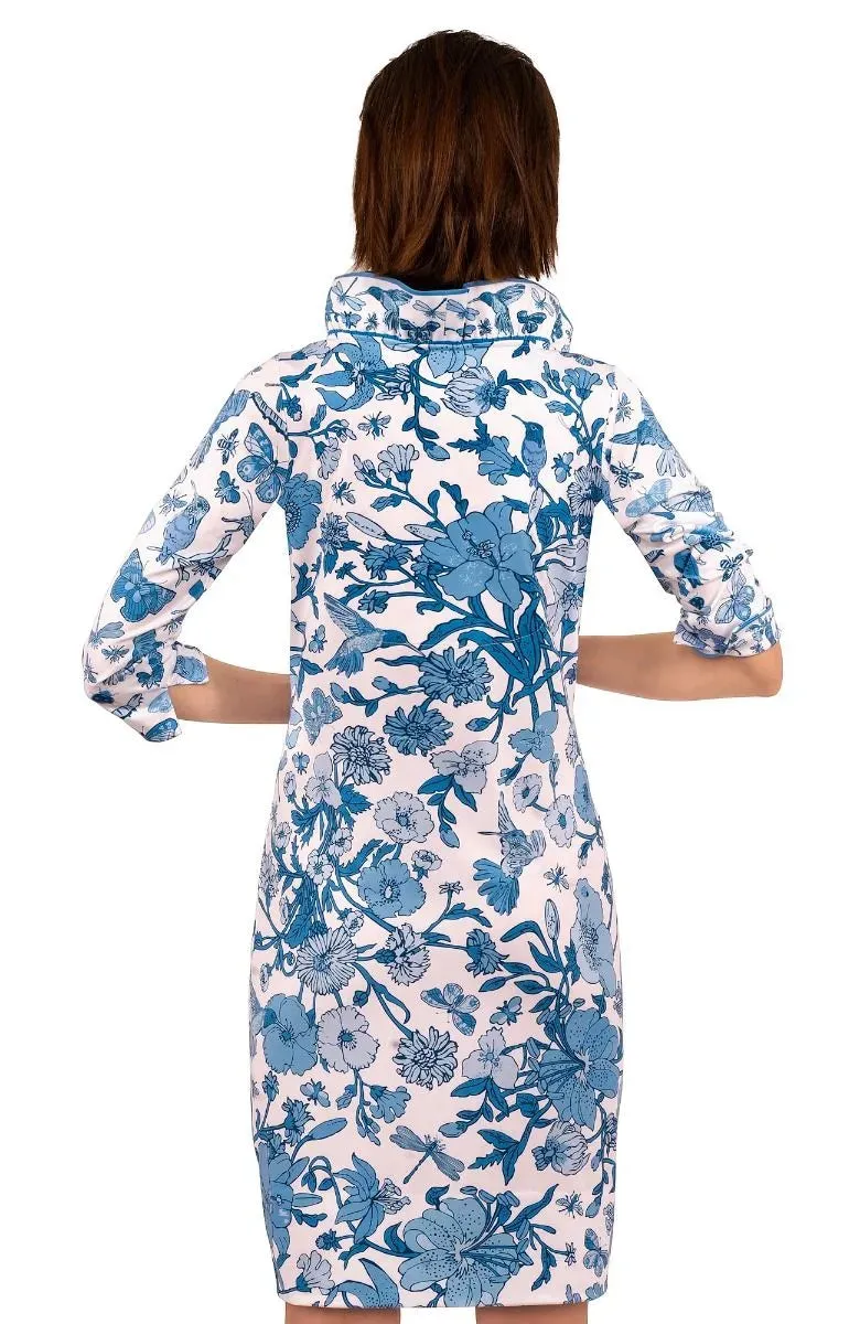 Gretchen Scott | Jersey Ruffle Neck Dress | Women's
