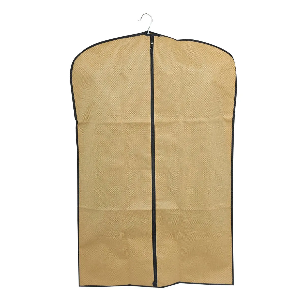 Kuber Industries 2 Piece Non Woven Hanging Blazer Cover, Black