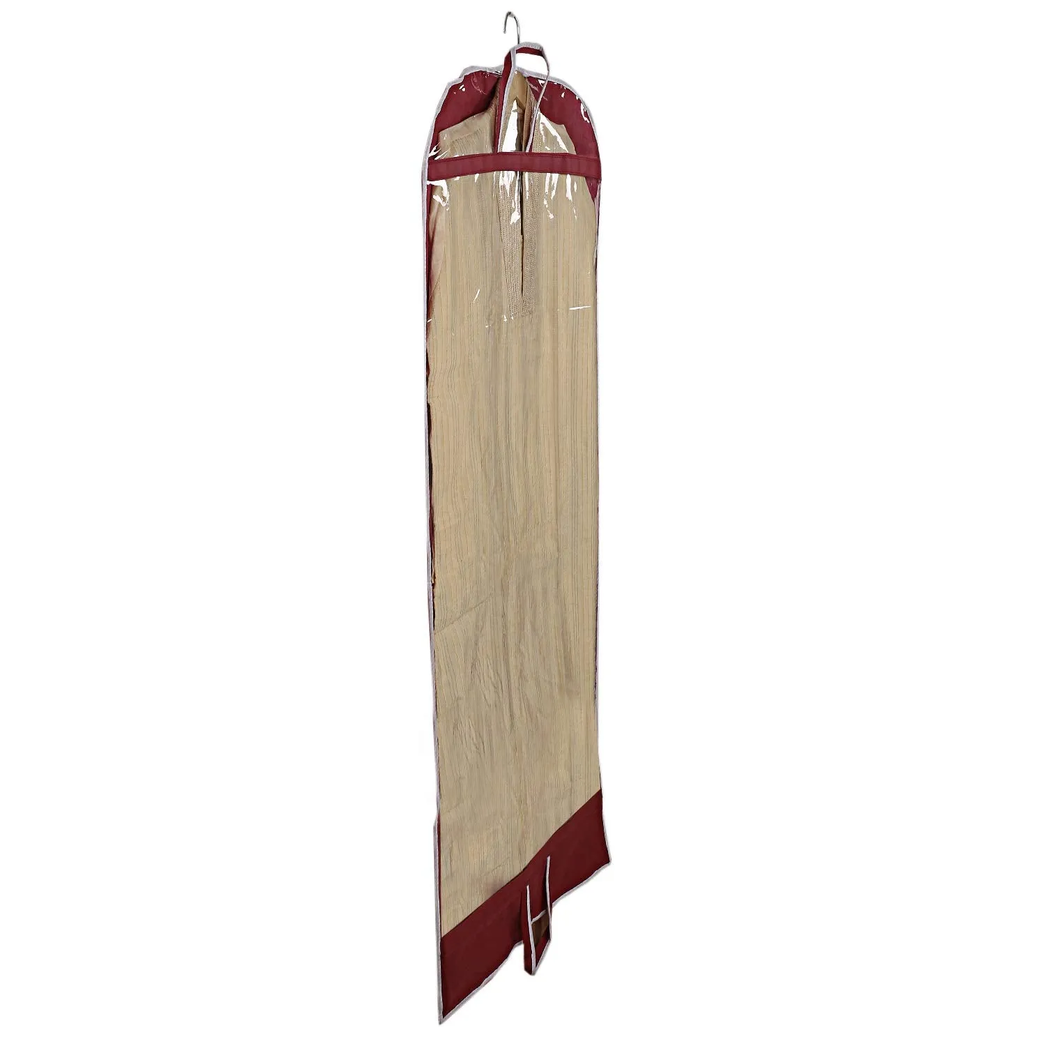 Kuber Industries Non Woven 1 Piece Long Suit Sherwani Cover (Maroon) -NEWTC5855 (CTKTCTNEW5818), Standard