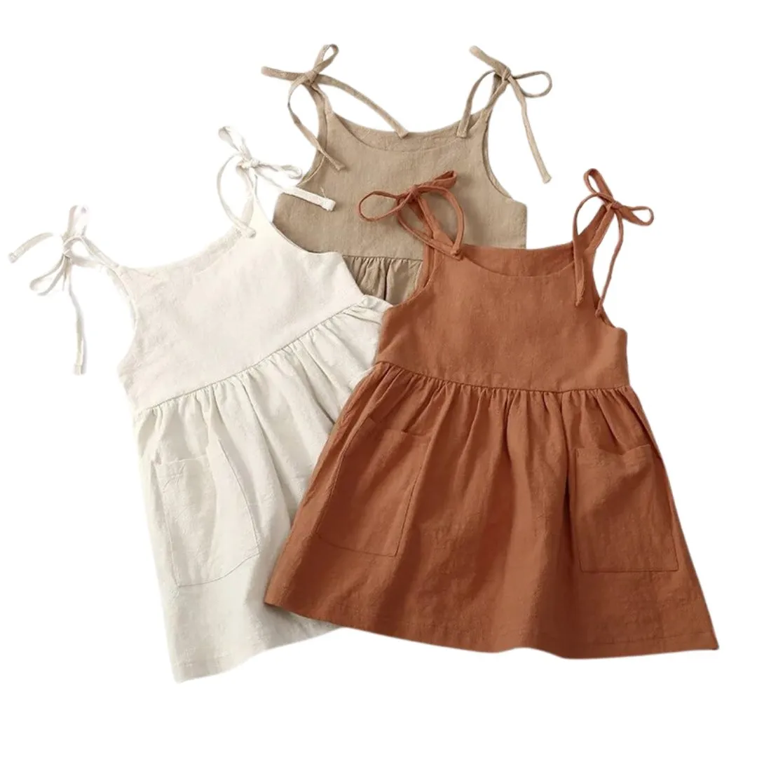 Linen Breeze Casual Summer Dress
