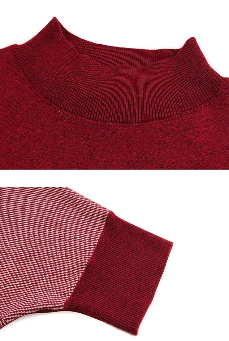 Loose Shape Mid-length Sweater Dress