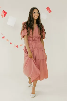 Maisey Dress-Dusty Rose