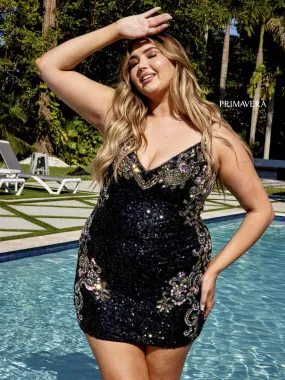 Matias | Embellished Homecoming Dress | Curvy by Primavera 14029