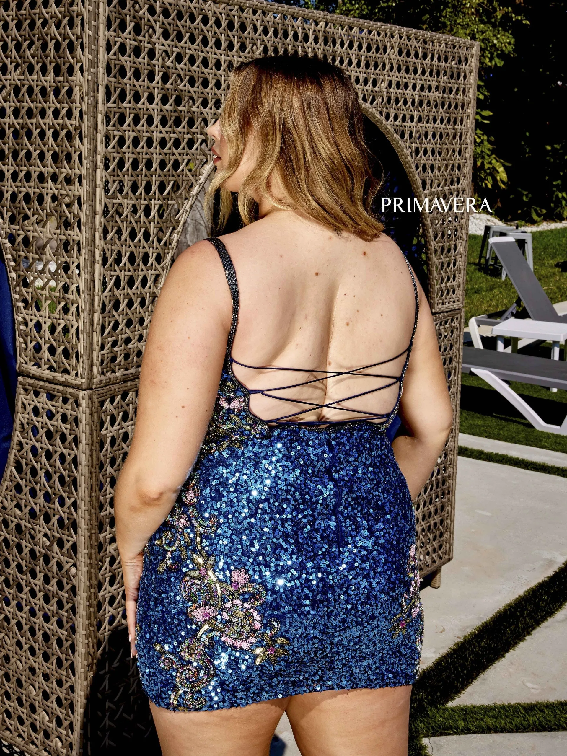 Matias | Embellished Homecoming Dress | Curvy by Primavera 14029