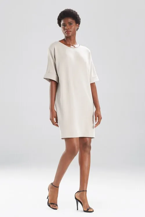 Mia - Sanded Jersey T-Shirt Dress