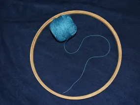 Navy Blue Plain Net Fabric