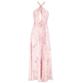 Patrizia Pepe Ethereal Floral Georgette Dress