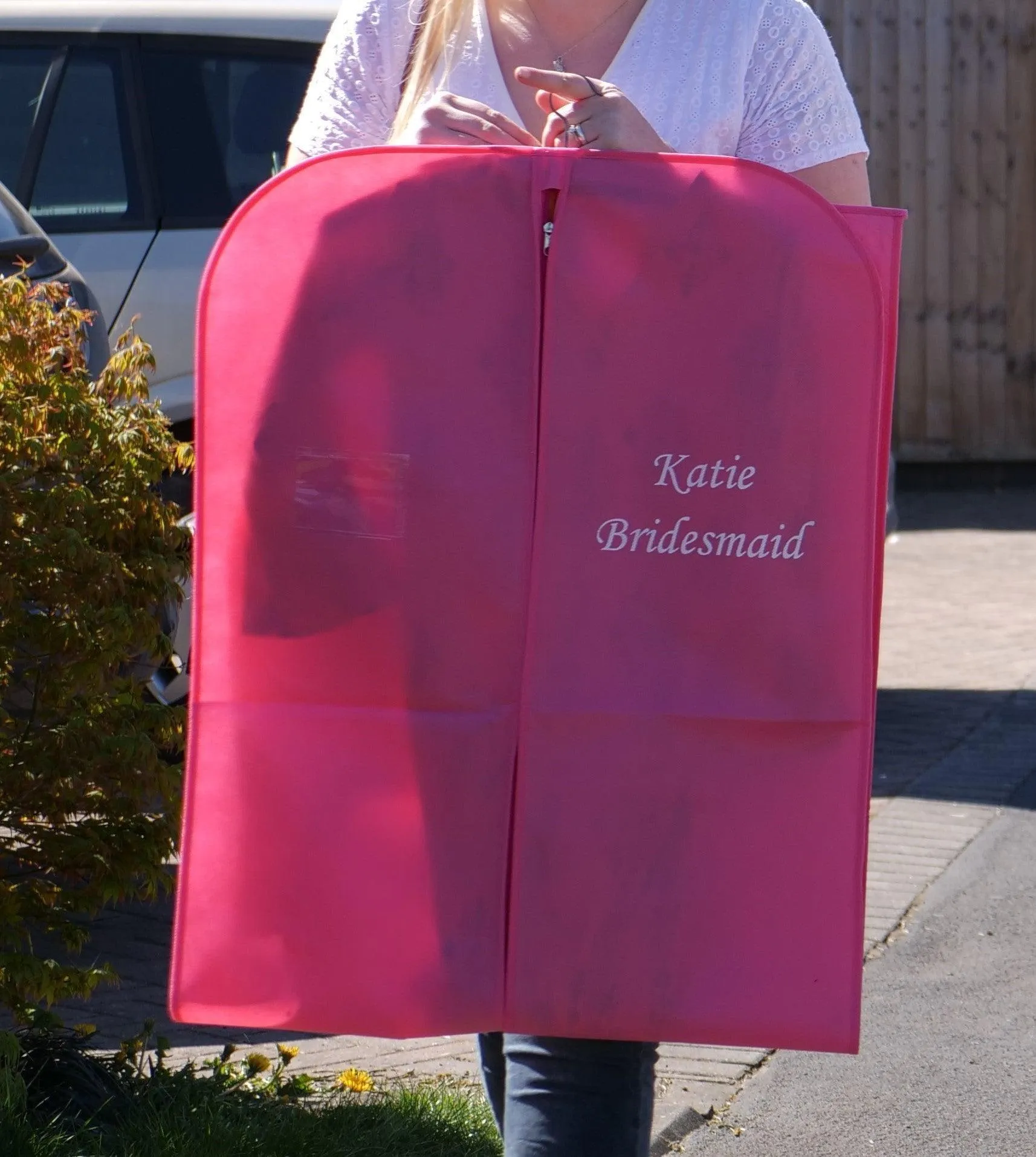 Personalised Dress Cover Bags 60" inches