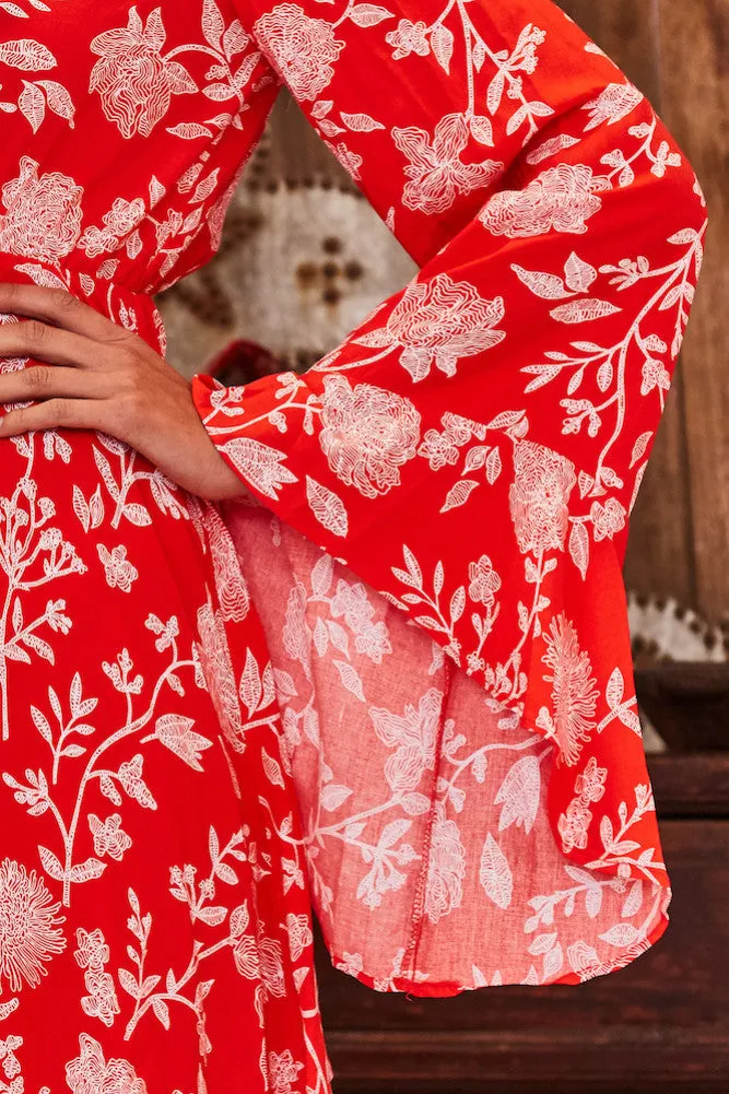 Peso Dress Red