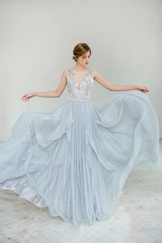 Romantic Long Prom Formal Dresses