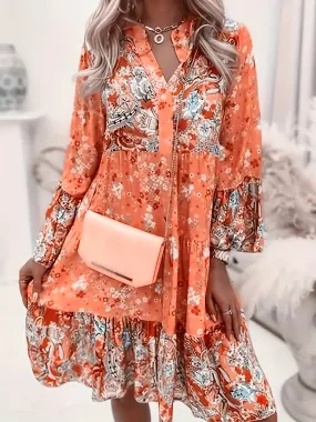 Ruffle Hem Dresses