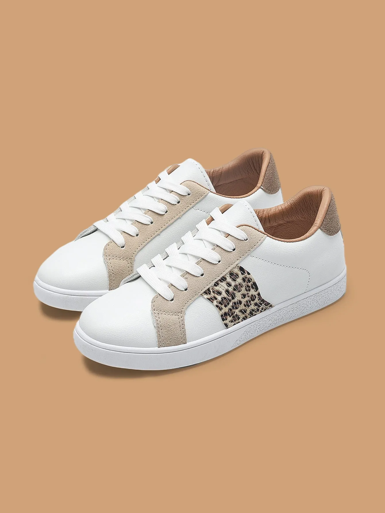Stylish Lace-Up Flat Shoes for Women - Comfortable Daily Wear