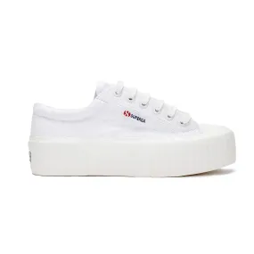 Superga 2631 Stripe Platform - White Avorio