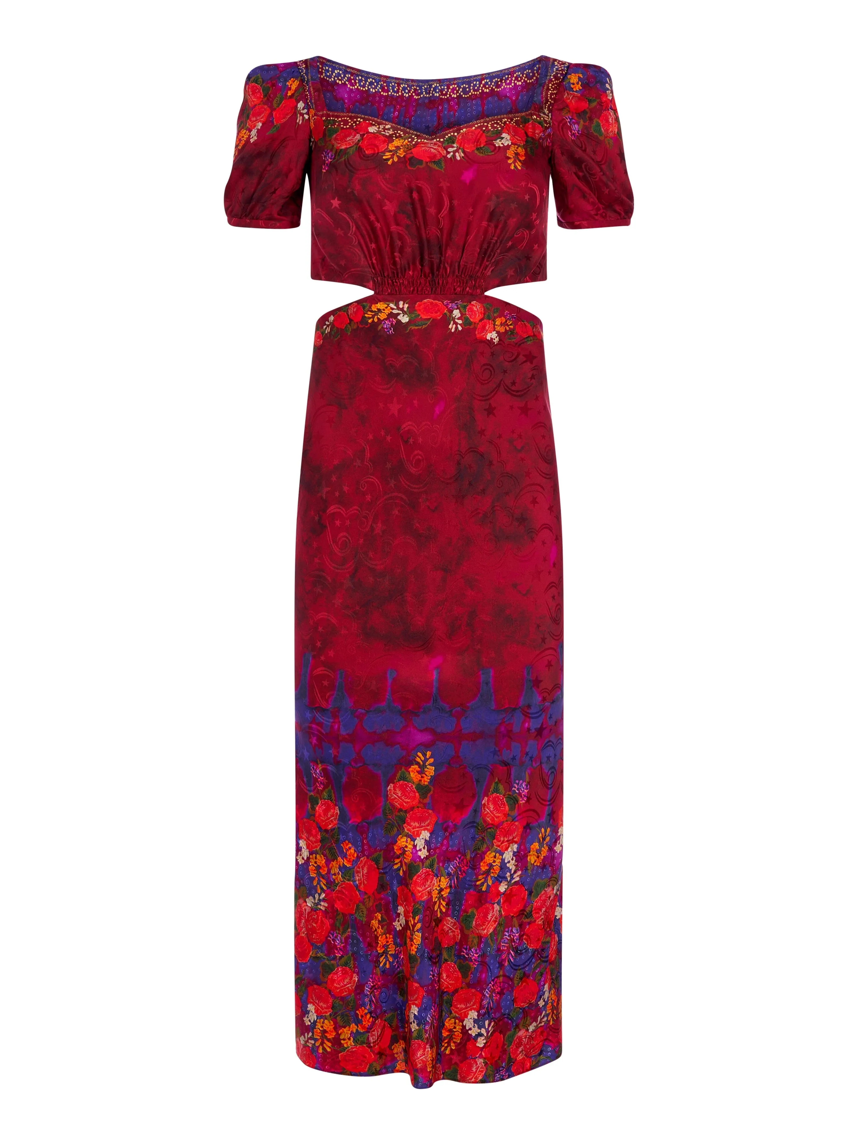 Venyx Lula Dress in Sunset Mala