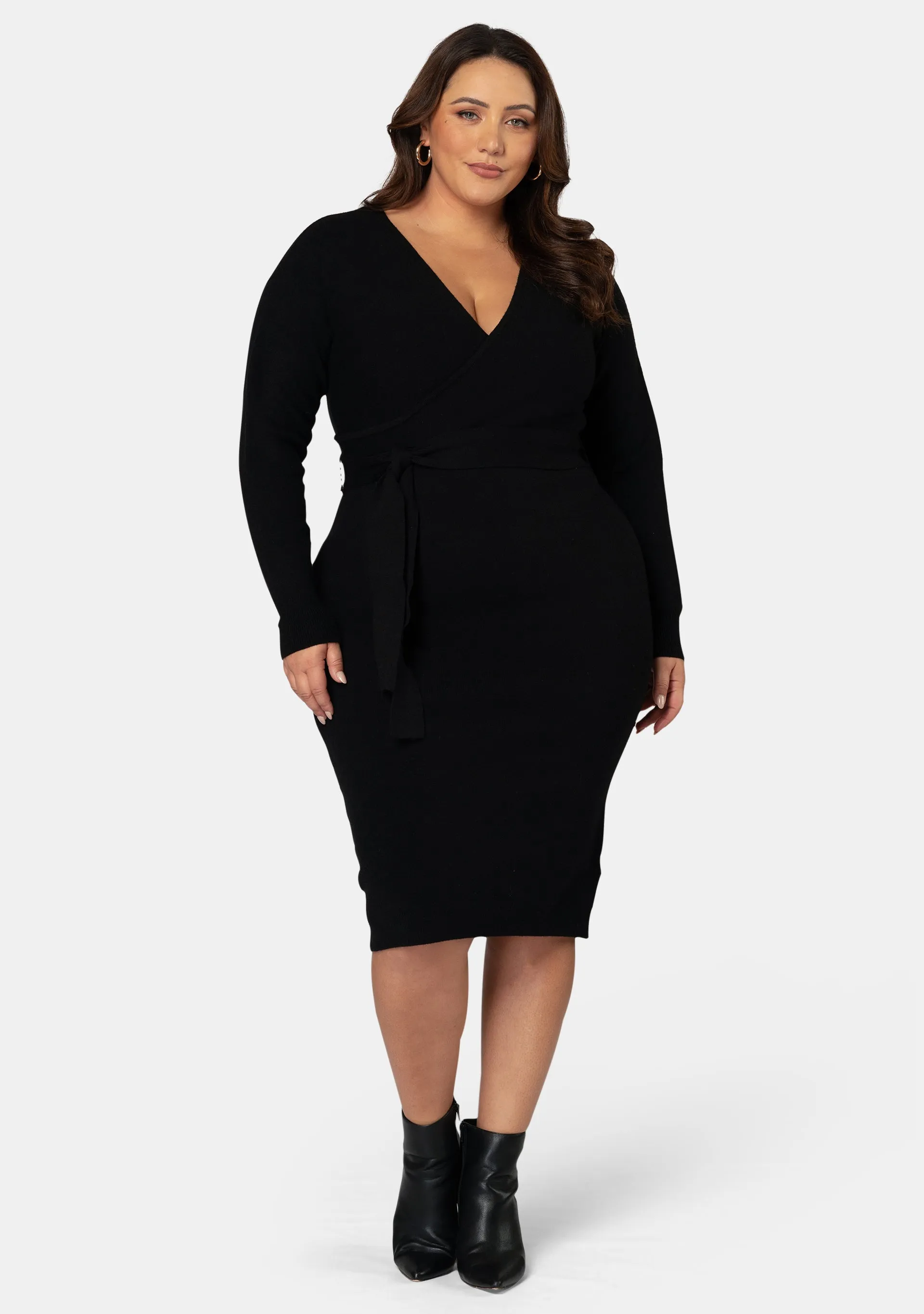 Viola Knit Midi Dress