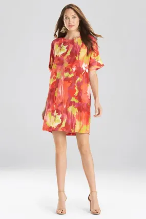 Watercolor T-Shirt Dress